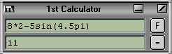 1st Calculator screenshot